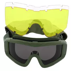 Защитные очки-маска JY-026-1    Оливковый (60559051)