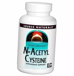 Н-Ацетилцистеин, N-Acetyl Cysteine, Source Naturals  30таб (70355005)
