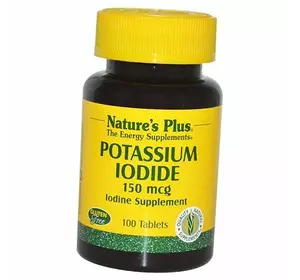 Иодид Калия, Potassium Iodide, Nature's Plus  100таб (36375076)