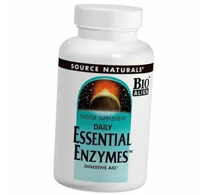 Ферменты для пищеварения, Essential Enzymes, Source Naturals  60капс (69355003)