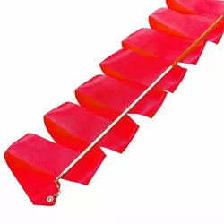 Лента для гимнастики с палочкой C-3249 Lingo  3,3м Красный (60506004)