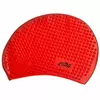 Шапочка для плавания на длинные волосы Bubble PL-1669 Cima   Красный (60437012)