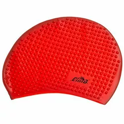 Шапочка для плавания на длинные волосы Bubble PL-1669 Cima   Красный (60437012)