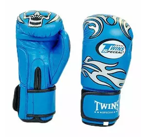 Перчатки боксерские MA-5436 Twins  10oz Синий (37426056)