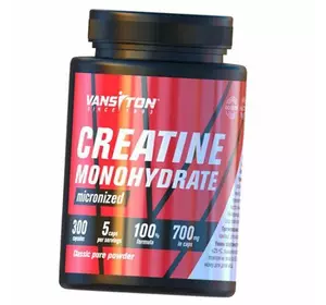 Креатин Моногидрат, Creatine Monohydrate Micronized, Ванситон  300капс (31173003)