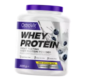 Сывороточный протеин, Whey Protein, Ostrovit  2000г Черника-йогурт (29250009)