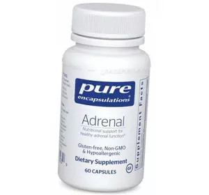 Поддержка надпочечников, Adrenal, Pure Encapsulations  60капс (72361030)