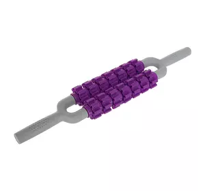 Массажер-палка роликовый Massager Bar FI-6198 FDSO    Фиолетово-серый (33508390)