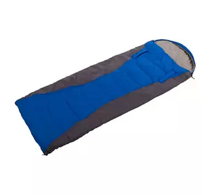 Спальный мешок одеяло с капюшоном Shengyuan SY-S025 FDSO   Сине-серый (59508255)
