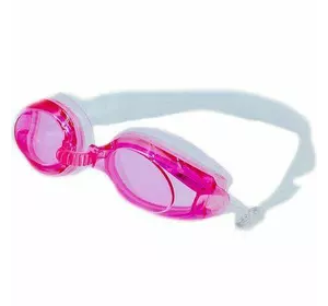 Очки для плавания с берушами Grilong F268    Прозрачно-розовый (60429421)