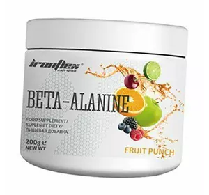 Бета-Аланин, Beta-Alanine, Iron Flex  200г Фруктовый пунш (27291003)