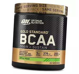 BCAA для тренировок и восстановления, Gold Standard BCAA, Optimum nutrition  280г Груша-яблоко (28092004)