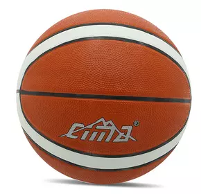 Мяч баскетбольный резиновый BA-8588 Cima  №7 Оранжевый (57437007)