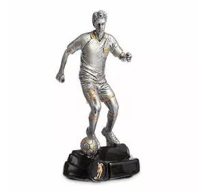 Статуэтка наградная Футболист HX1695     Черно-серебряный (33429089)