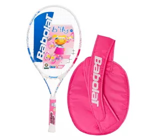 Ракетка для большого тенниса юниорская 140096-100    Розовый (60495016)