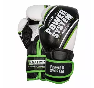Перчатки боксерские PS-5006 Contender Power System  16oz Черно-зеленый (37227004)