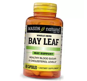 Экстракт лаврового листа, Bay Leaf, Mason Natural  60капс (71529036)
