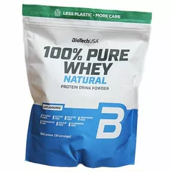 Сывороточный Протеин, с добавлением аминокислот, 100% Pure Whey, BioTech (USA)  454г Без вкуса (29084015)