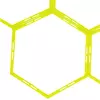 Тренировочная напольная сетка гексагональная Agility Grid C-1412     Салатовый (58508075)