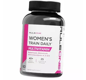 Витамины для женщин, Women's Train Daily, Rule 1  60таб (36408002)