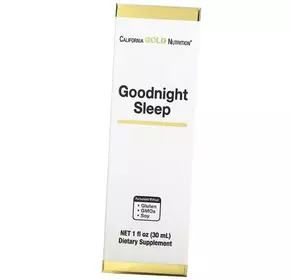 Средство для спокойного сна, Goodnight Sleep, California Gold Nutrition  30мл (71427024)