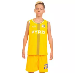 Форма баскетбольная детская NBA Pyris 23 BA-0837   M Желтый (57508543)
