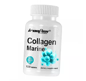 Рыбный Коллаген и Гиалуроновая кислота, Collagen Marine, Iron Flex  120таб (68291003)
