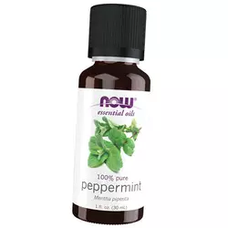 Эфирное масло Мяты перечной, Peppermint Oil, Now Foods  30мл  (43128041)