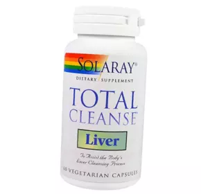 Чистка печени, Total Cleanse Liver, Solaray  60вегкапс (71411035)