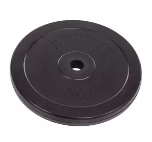 Блины (диски) обрезиненные Shuang Cai Sports TA-1445   10кг  Черный (58508110)