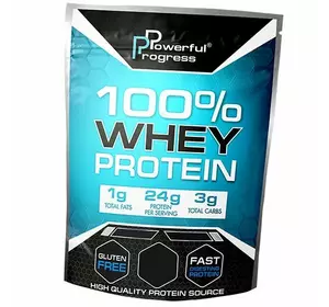 Концентрат Сывороточного Протеина, 100% Whey Protein, Powerful Progress  1000г Лесная ягода (29401001)