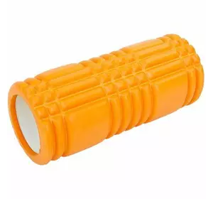 Роллер для йоги и пилатеса FI-6277 FDSO   33см Оранжевый (33508028)