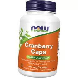 Экстракт Клюквы, Cranberry Caps, Now Foods  100вегкапс (71128023)