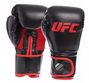 Перчатки боксерские Myau Thai Style UHK-69680 UFC  14oz Черный (37512011)