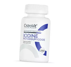 Иодид Калия, IODINE Potassium Iodide, Ostrovit  250таб (36250081)