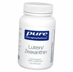 Лютеин и Зеаксантин, Lutein/Zeaxanthin, Pure Encapsulations  120капс (72361001)