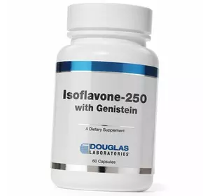 Изофлавон стандартизированный, Isoflavone-250 with Genistein, Douglas Laboratories  60капс (72414003)