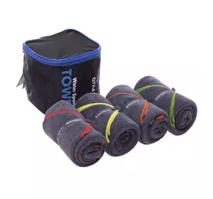 Комплект полотенец спортивных Water Sports Towel BT-TWT     Черный (33508233)