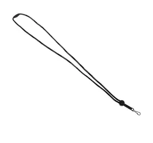 Шнурок-ремешок для свистка с карабином Breakaway Lanyards FOX40-100     Черный (33508217)