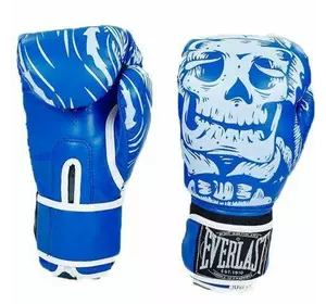 Перчатки боксерские Flex BO-5493 No branding  12oz Синий (37429534)