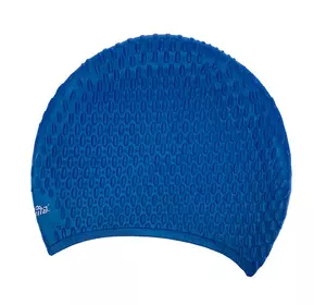Шапочка для плавания на длинные волосы Bubble PL-1669    Синий (60437012)
