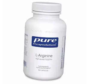 Аргинин, L-Arginine, Pure Encapsulations  90капс (27361013)