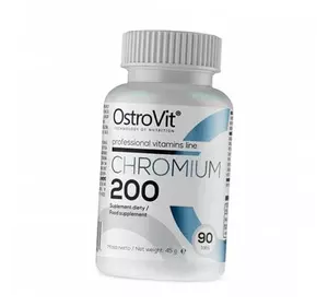 Пиколинат Хрома, Chromium 200, Ostrovit  200таб (36250018)