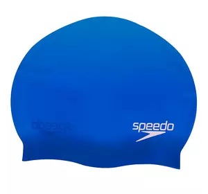 Шапочка для плавания детская Plain Flat Silicone Cap 8709931959 Speedo   Синий (60443074)