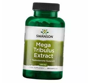 Трибулус, Mega Tribulus Extract, Swanson  120капс (08280002)