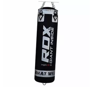 Боксерский мешок RDX Leather RDX Inc  140см Черный (37260079)