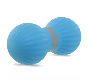 Мяч кинезиологический двойной Duoball FI-9673     Голубой (33508352)