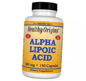 Альфа Липоевая кислота капсулы, Alpha Lipoic Acid 600, Healthy Origins  150капс (70354004)