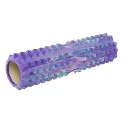 Роллер для йоги и пилатеса (мфр ролл) Grid Spine Roller FI-9368 FDSO   45см Фиолетовый (33508404)