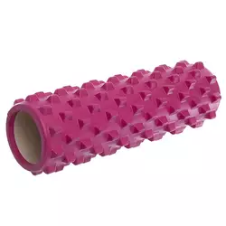 Роллер для йоги и пилатеса FI-6672    45см Розовый (33508026)